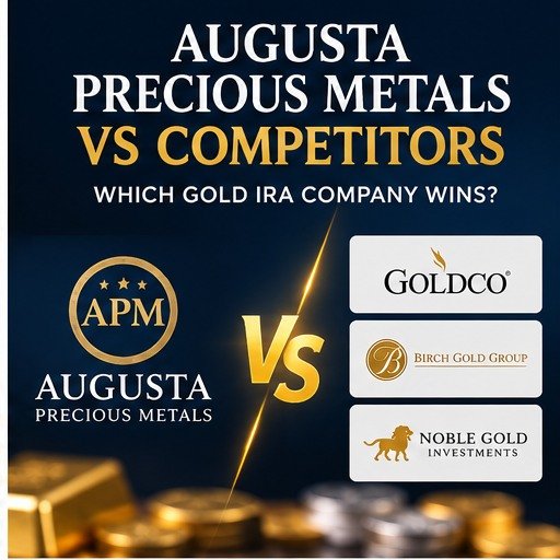 Comparison illustration for Augusta Precious Metals and other gold IRA companies